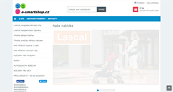 Desktop Screenshot of e-smartshop.cz